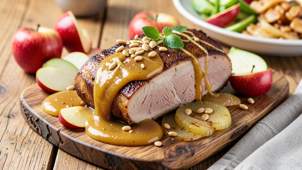 Pork Loin With Apple Sauce Recipe: Braised Until Fork-Tender and Sweetly Spiced