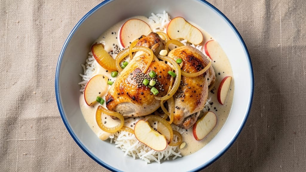 Chicken Apple Curry Recipe: Sweet-Tart Spice Simmer With Celery Crunch