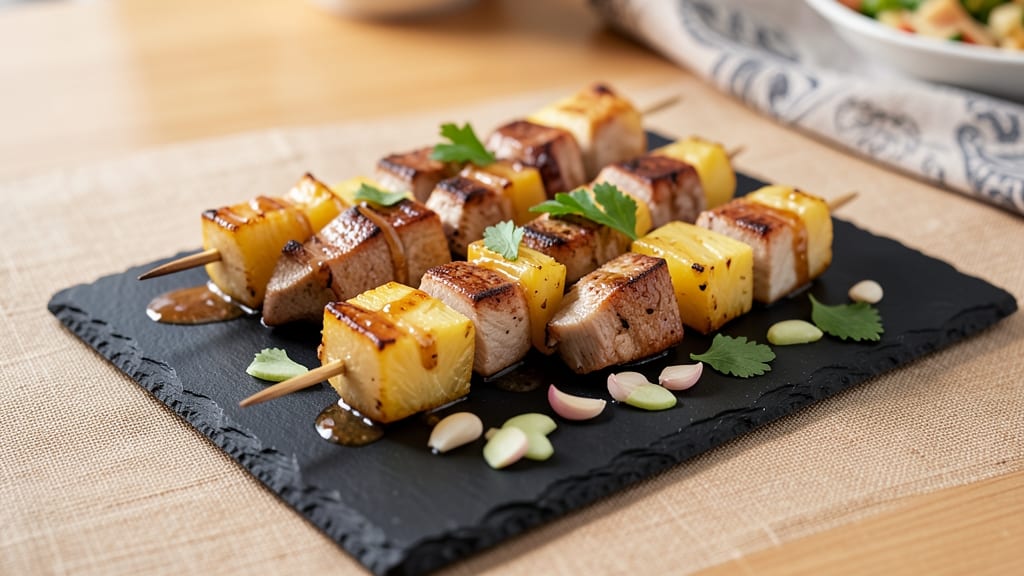 Pork Pineapple Kabobs Recipe: Grilled Sweetness With Juicy Pork Bites