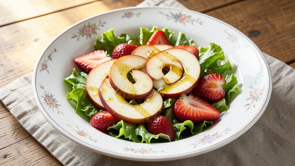 Apple Strawberry Salad Recipe: Bright Crunch and Sweet Tart Bites
