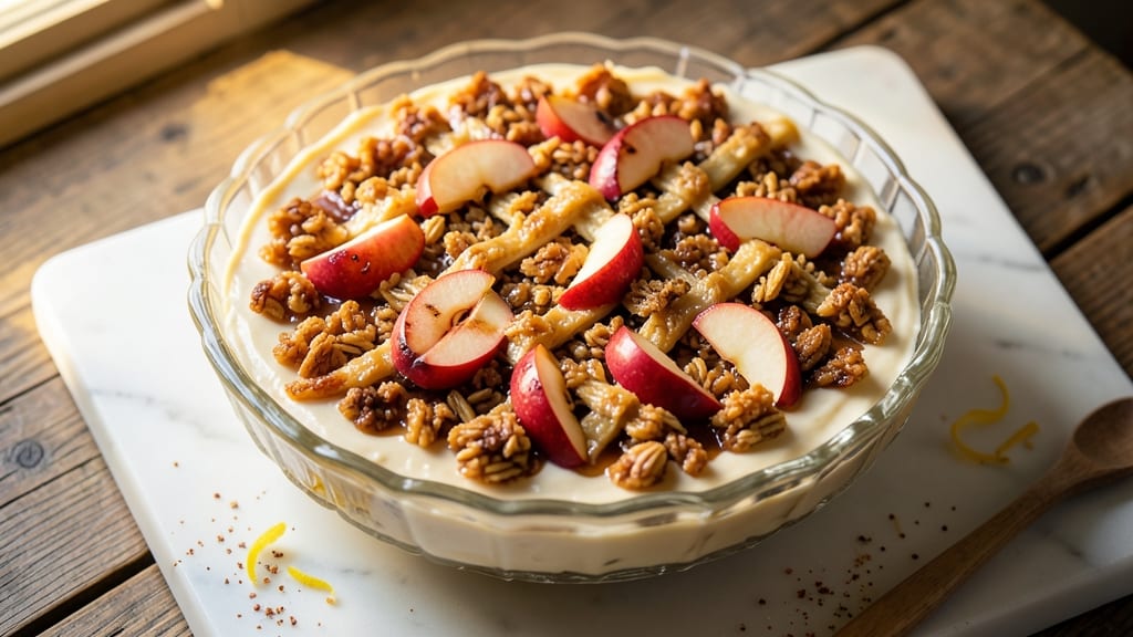 Apple Crisp Cheesecake Factory Recipe: Buttery Topping and Creamy Swirls at Home