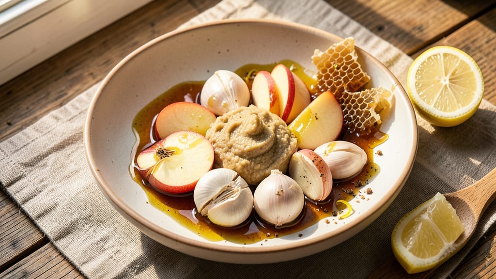 Ginger Garlic Lemon Apple Vinegar Honey Sauce Recipe: Bright Tangy Gloss for Meats and Salads