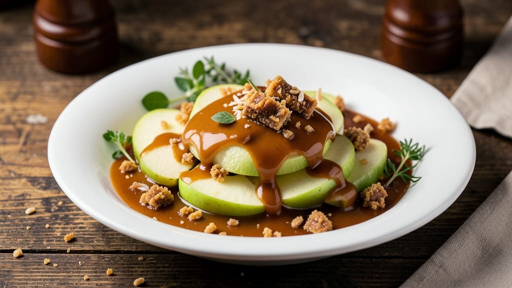 Apple Caramel Heath Dip Recipe: Velvety Sweetness with Celery Pepper Crunch