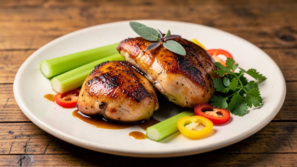 Red Apple Inn Chicken Recipe: Crispy Celery-Pepper Crust With Sweet Tart Glaze