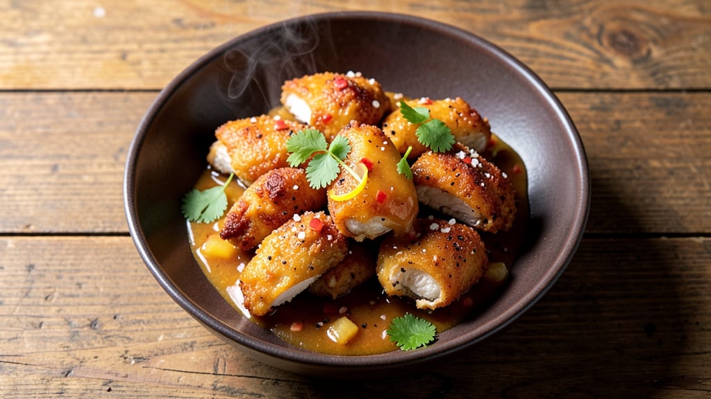Fried Chicken With Pineapple Sauce Recipe: Crispy Bites Drowned in Tangy-Sweet Glaze
