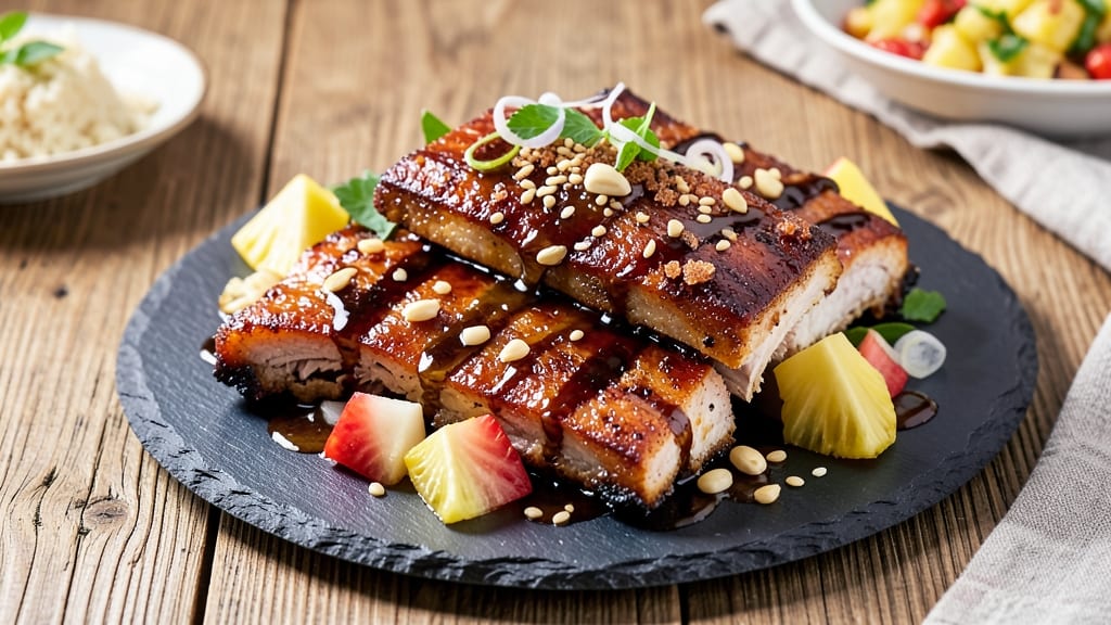 Pineapple Pork Spare Ribs Recipe: Caramelized Sweetness Meets Smoky Crunch
