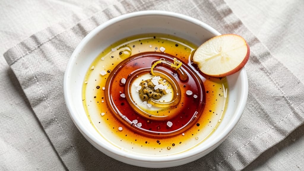 White Balsamic Apple Vinaigrette Dressing Recipe: Bright Acidity Meets Honeyed Sweetness
