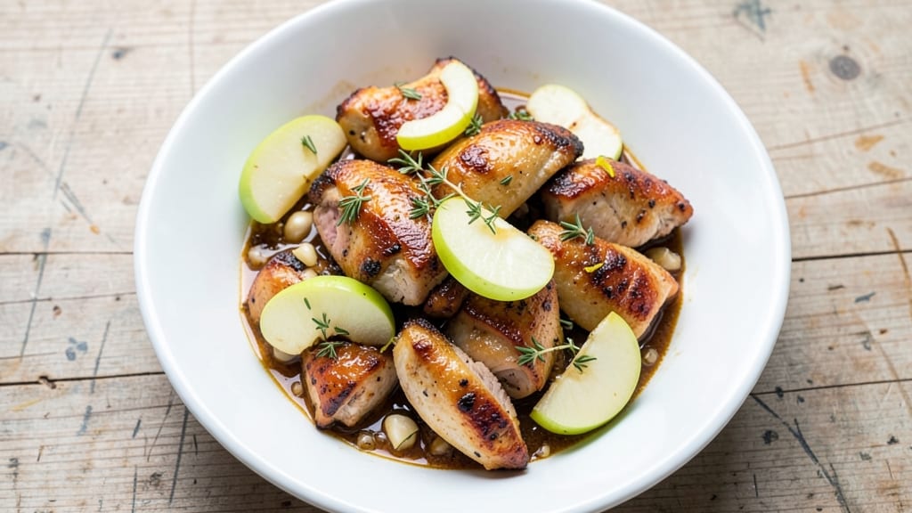 Granny Smith Apple Chicken Recipe: Tart-Sweet Glaze That Caramelizes in One Pan