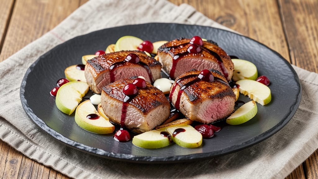 Pork Chop, Apple, and Cranberry Recipe: Pan-Sear Crispy Edges with Sweet-Tart Gloss