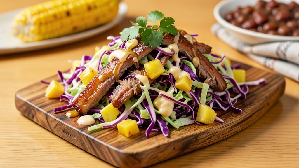 Pineapple Coleslaw for Pulled Pork Recipe: Tropical Crunch That Elevates Every Bite