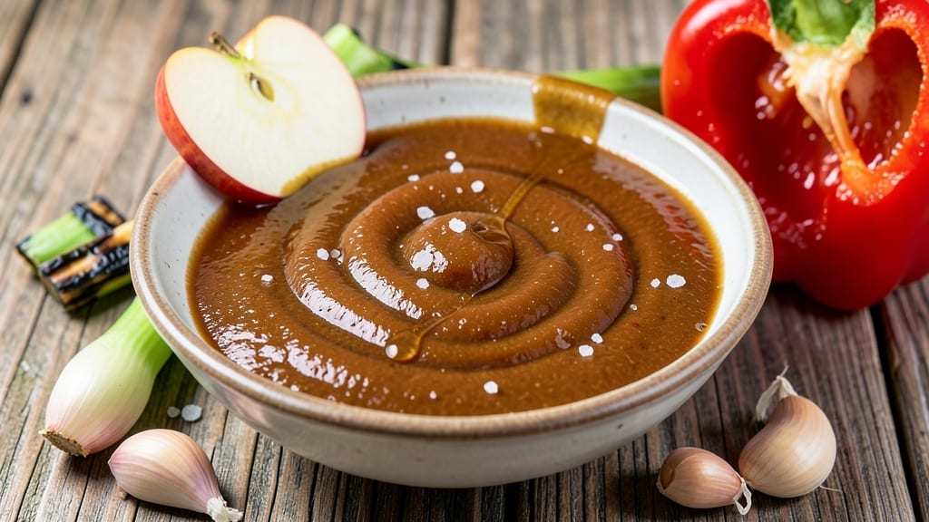 Smoky Apple BBQ Sauce Recipe: Deepened Flavor Through Celery-Pepper Infusion