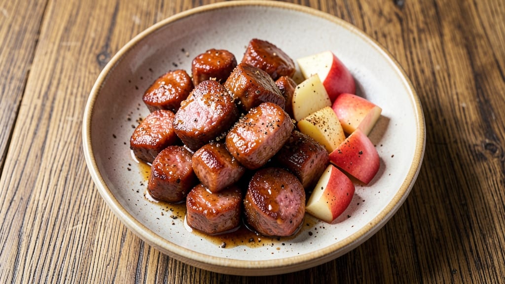 Apple Breakfast Sausage Recipe: Crispy-Crusted, Juicy-Centered Bites