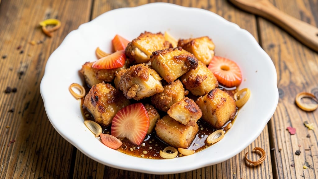 Fried Pineapple Chicken Recipe: Crispy Bites With Sweet-Tart Glaze