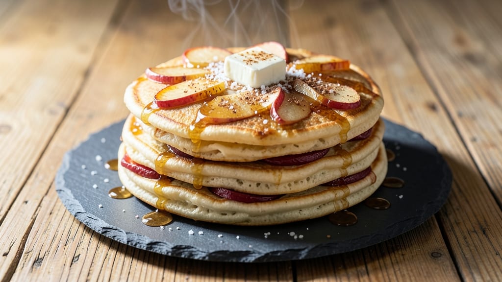 Bickfords Baked Apple Pancake Recipe: Fluffy Stacks With Caramelized Apple Filling